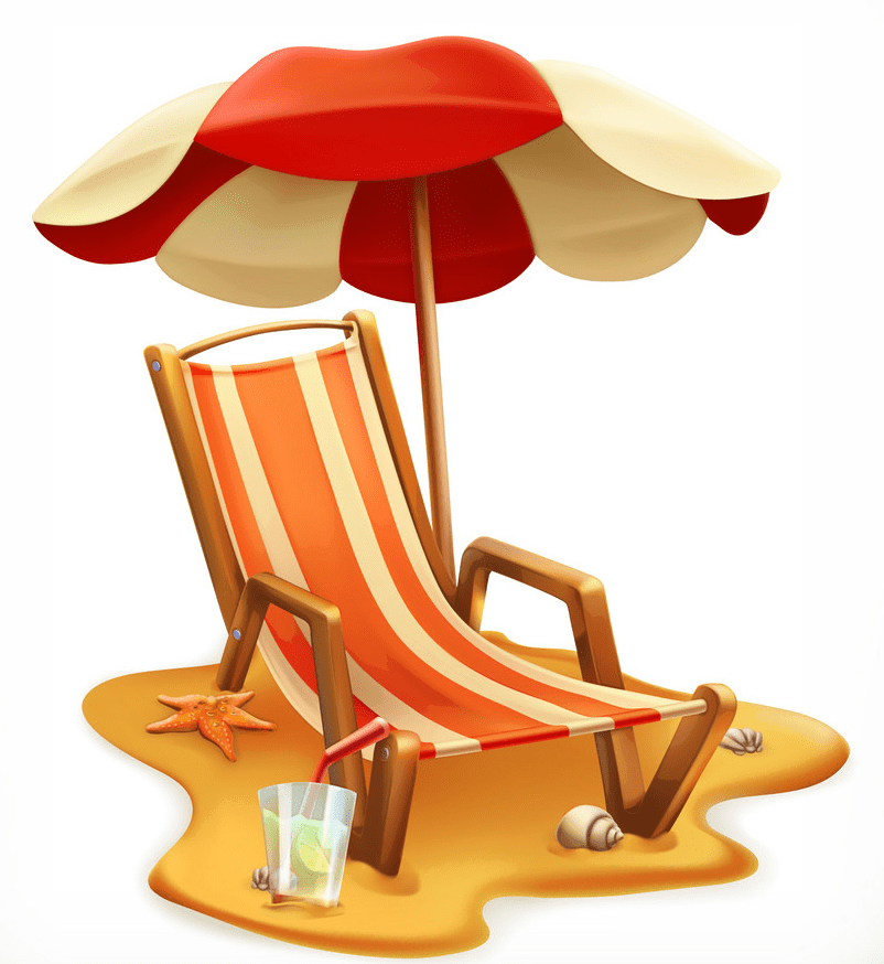 Beach Chair clipart png image