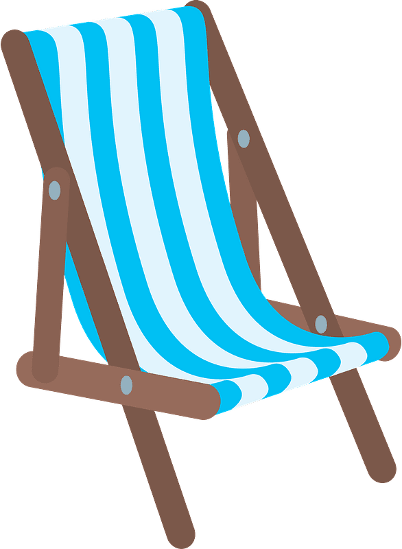 Beach Chair clipart transparent 1