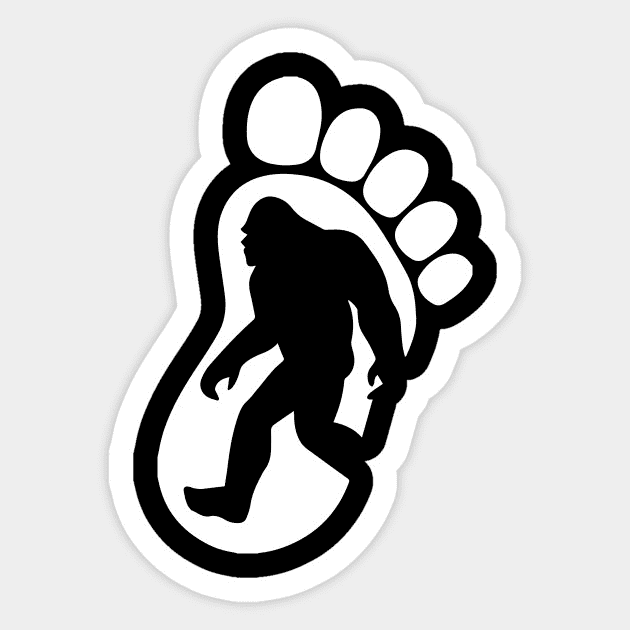 Bigfoot Footprint clipart