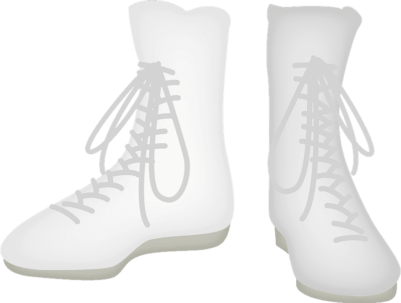 Boxing Shoes clipart transparent