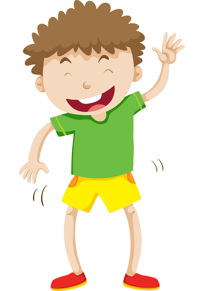 Boy Laughing clipart 4