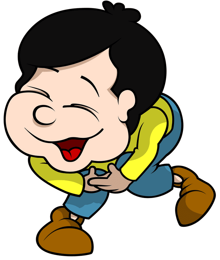 Boy Laughing clipart 5