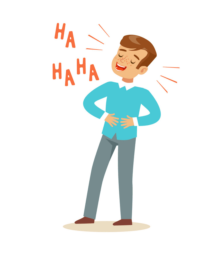 Boy Laughing clipart 8