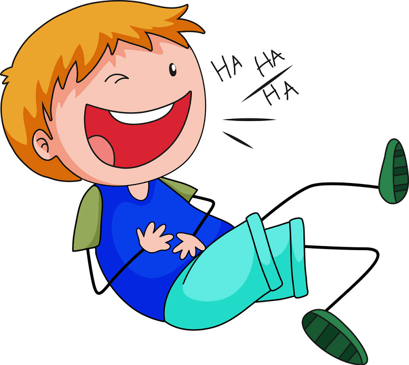 Boy Laughing clipart for free
