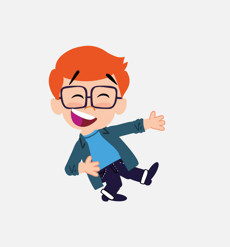 Boy Laughing clipart free 1