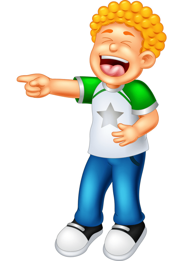 Boy Laughing clipart free download