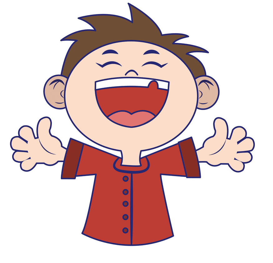Boy Laughing clipart free images