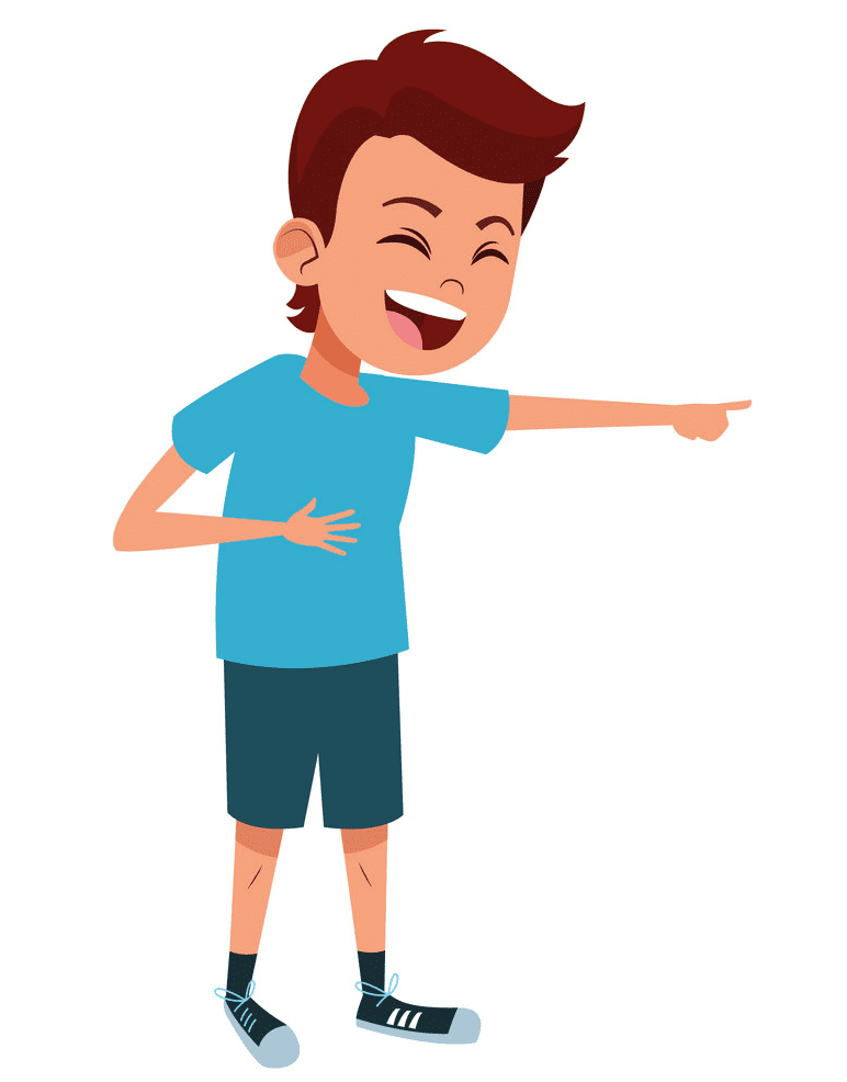 Boy Laughing clipart image