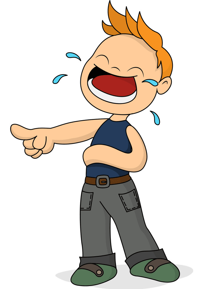 Boy Laughing clipart images