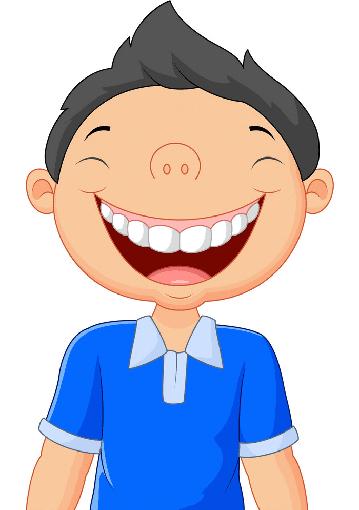Boy Laughing clipart png free