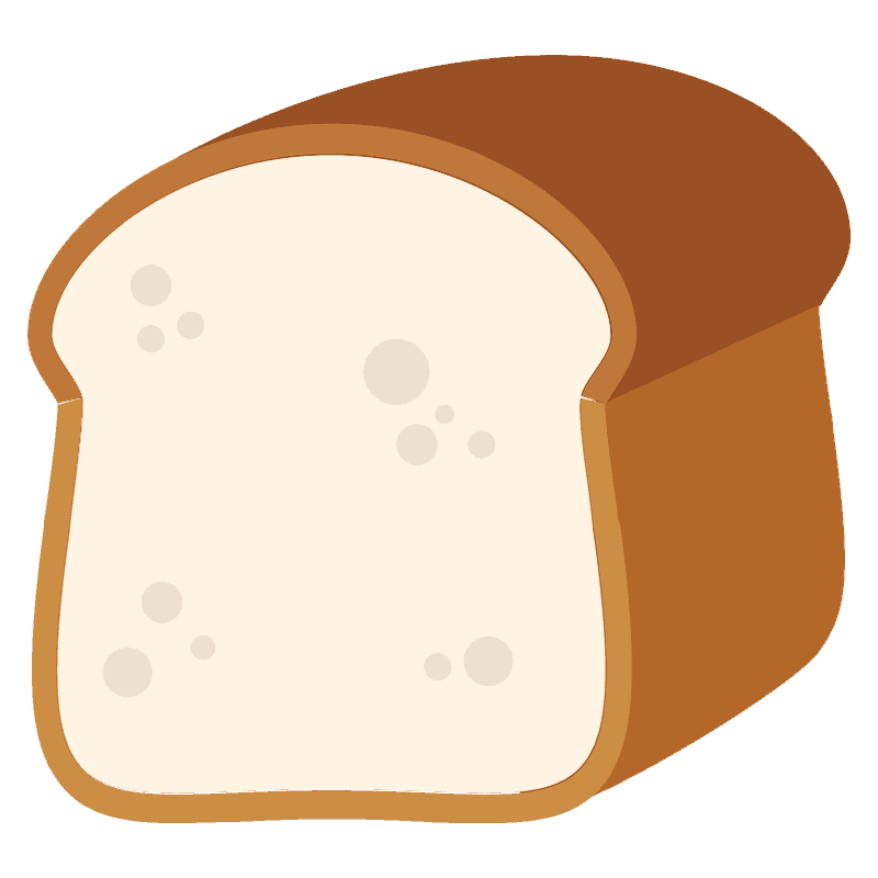 Bread clipart transparent background 1