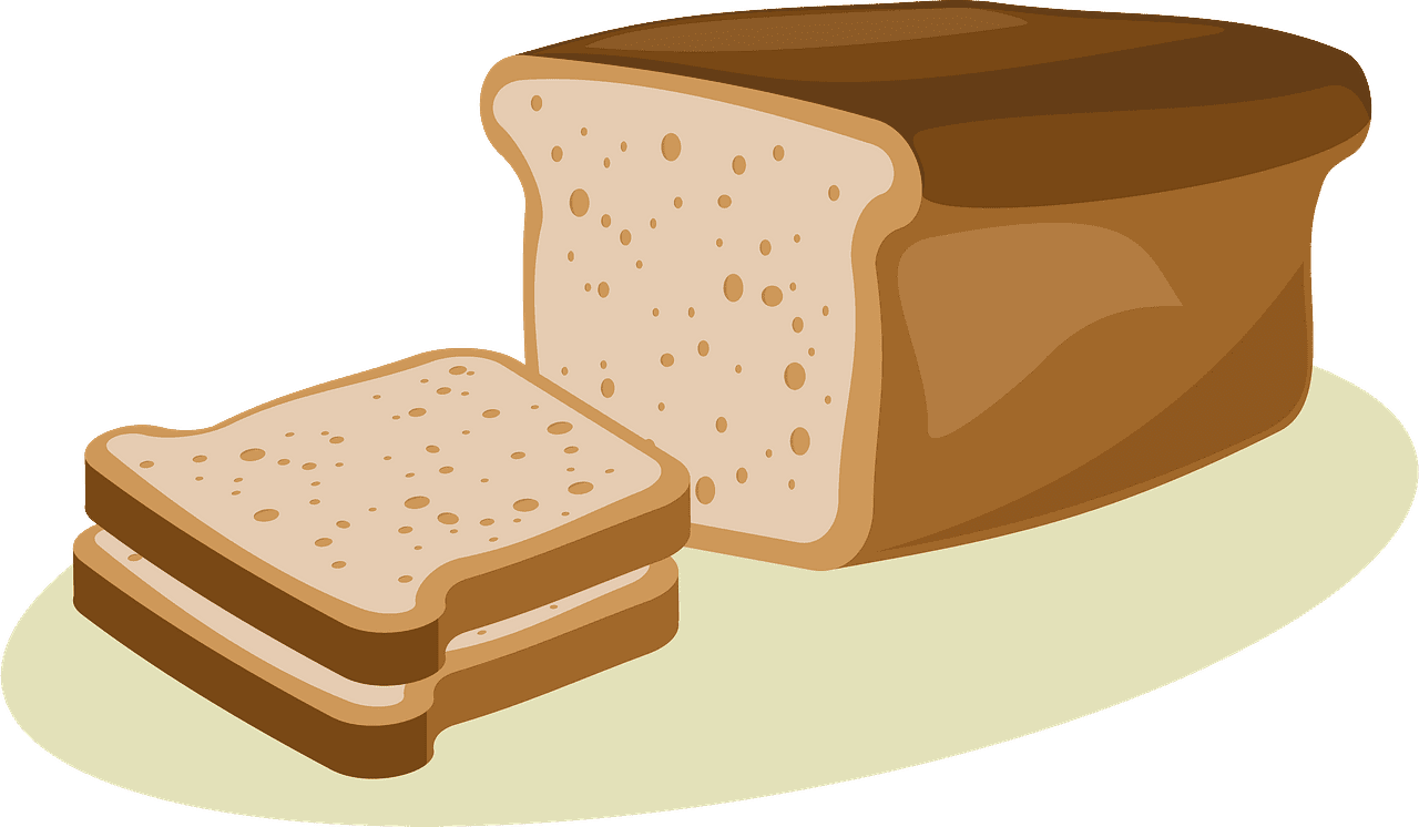 Bread clipart transparent background 14
