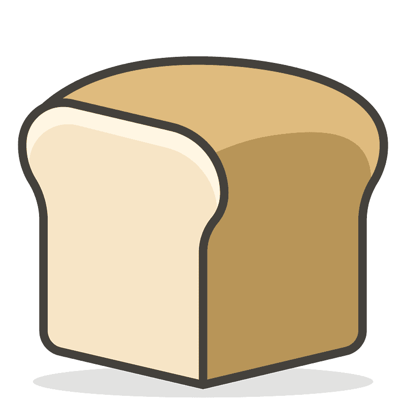 Bread clipart transparent background 3
