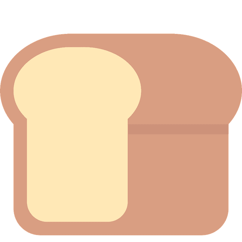 Bread clipart transparent background 4