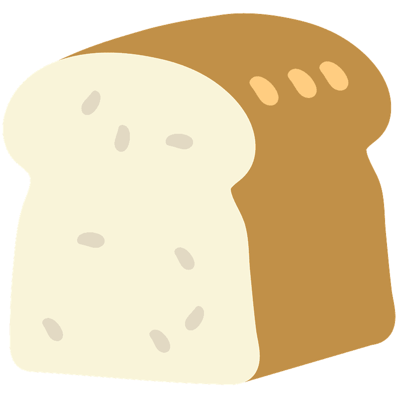 Bread clipart transparent background 5