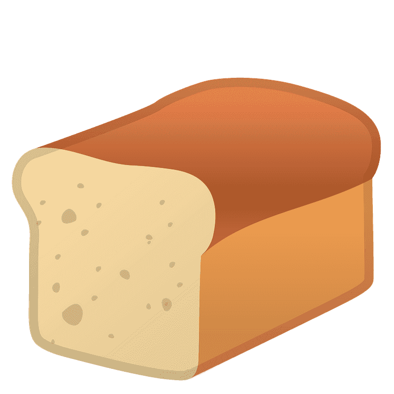 Bread clipart transparent background 6