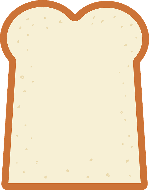 Bread clipart transparent background 7