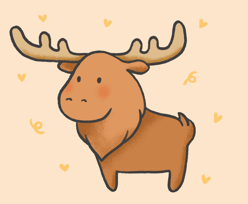 Bsby Moose clipart png free