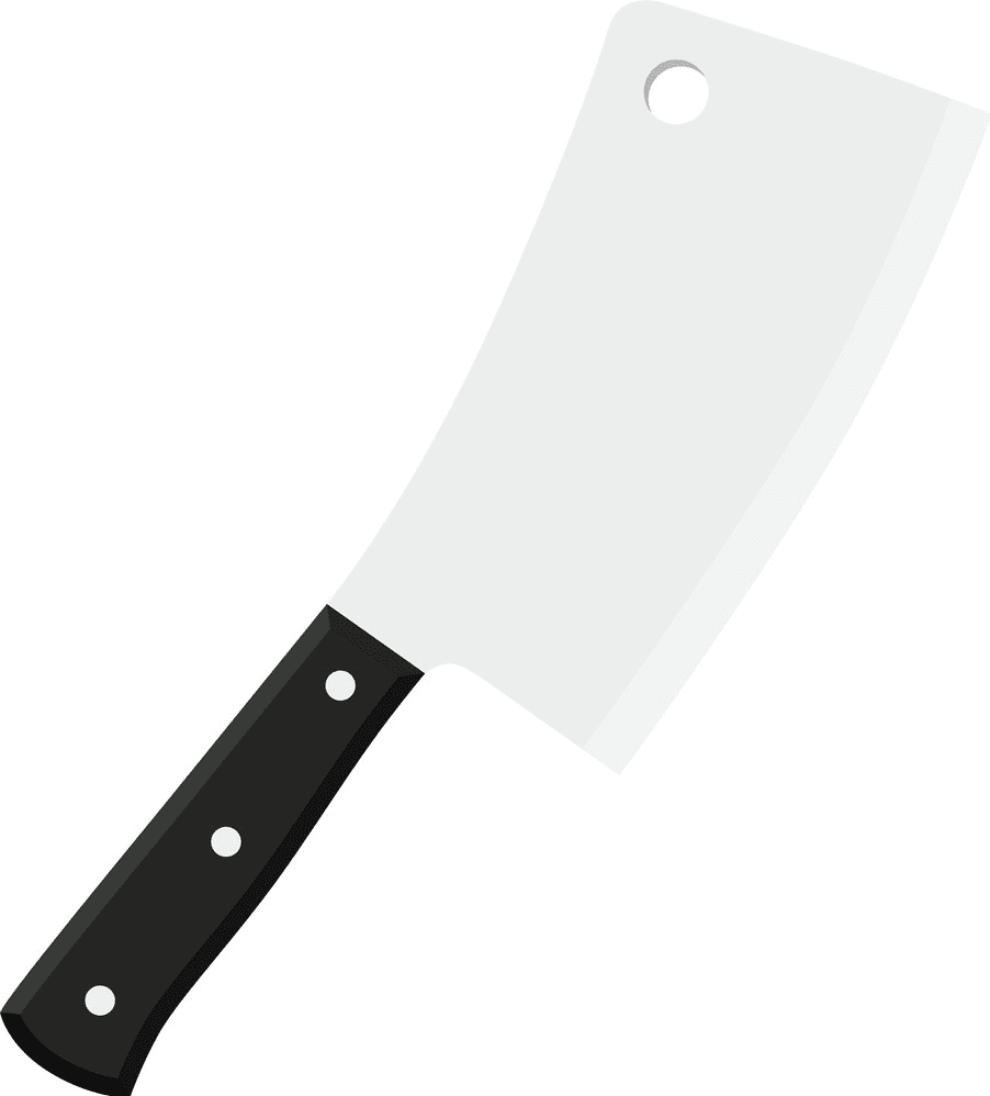 Butcher Knife clipart free