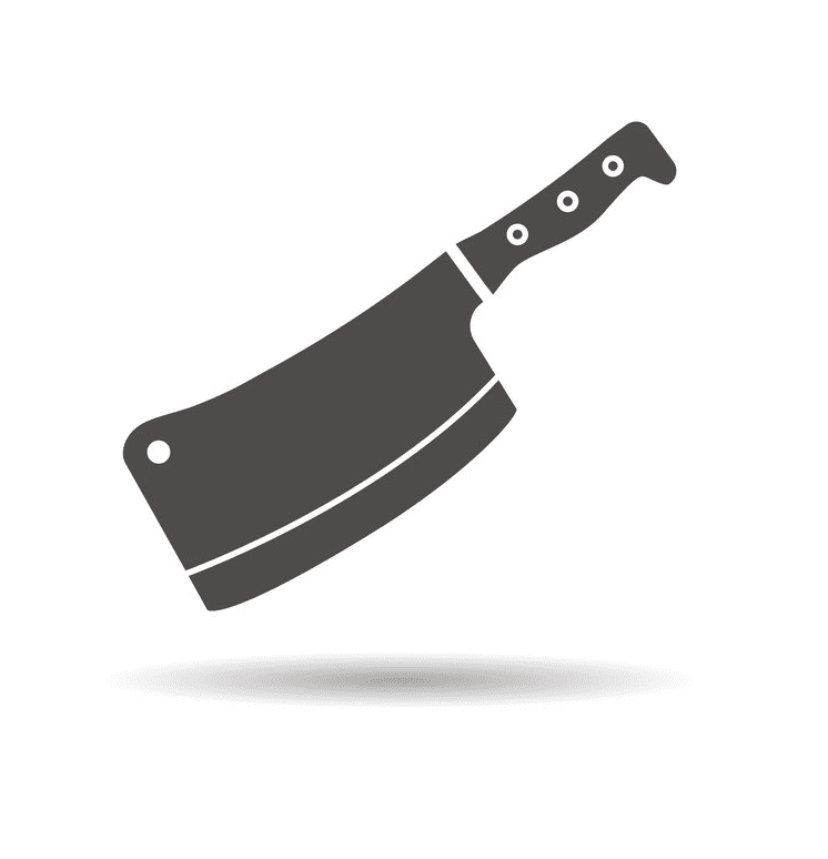 Butcher Knife clipart