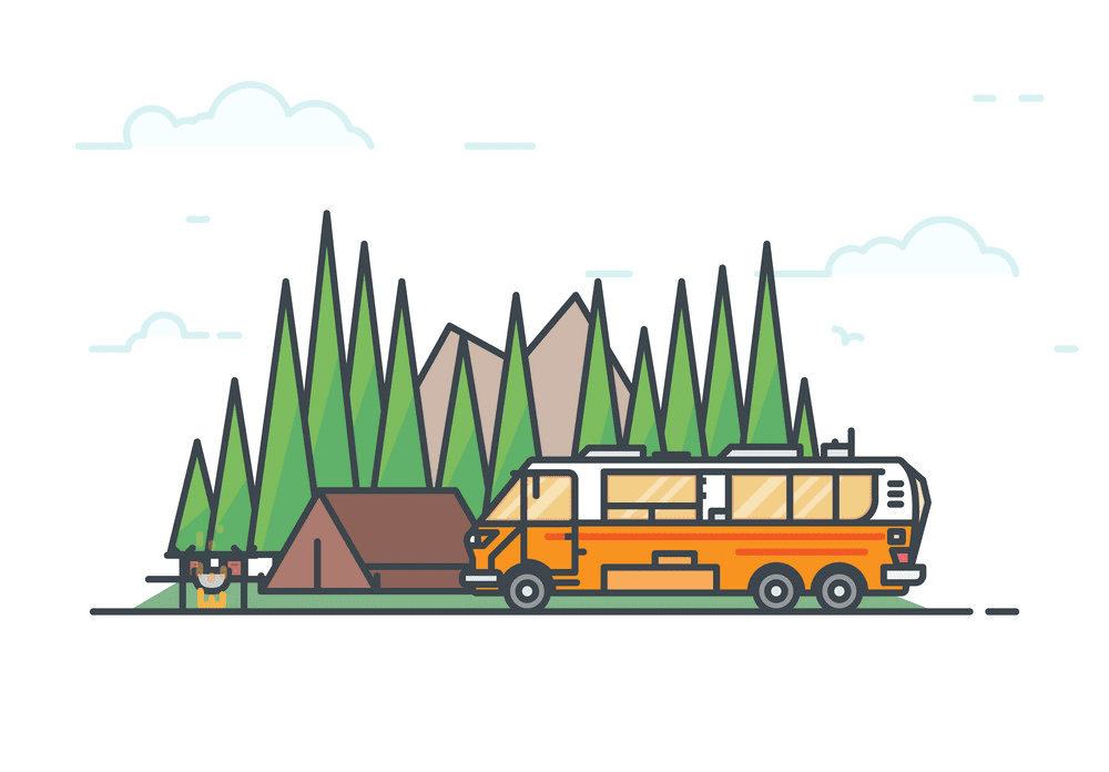 Camper clipart free images
