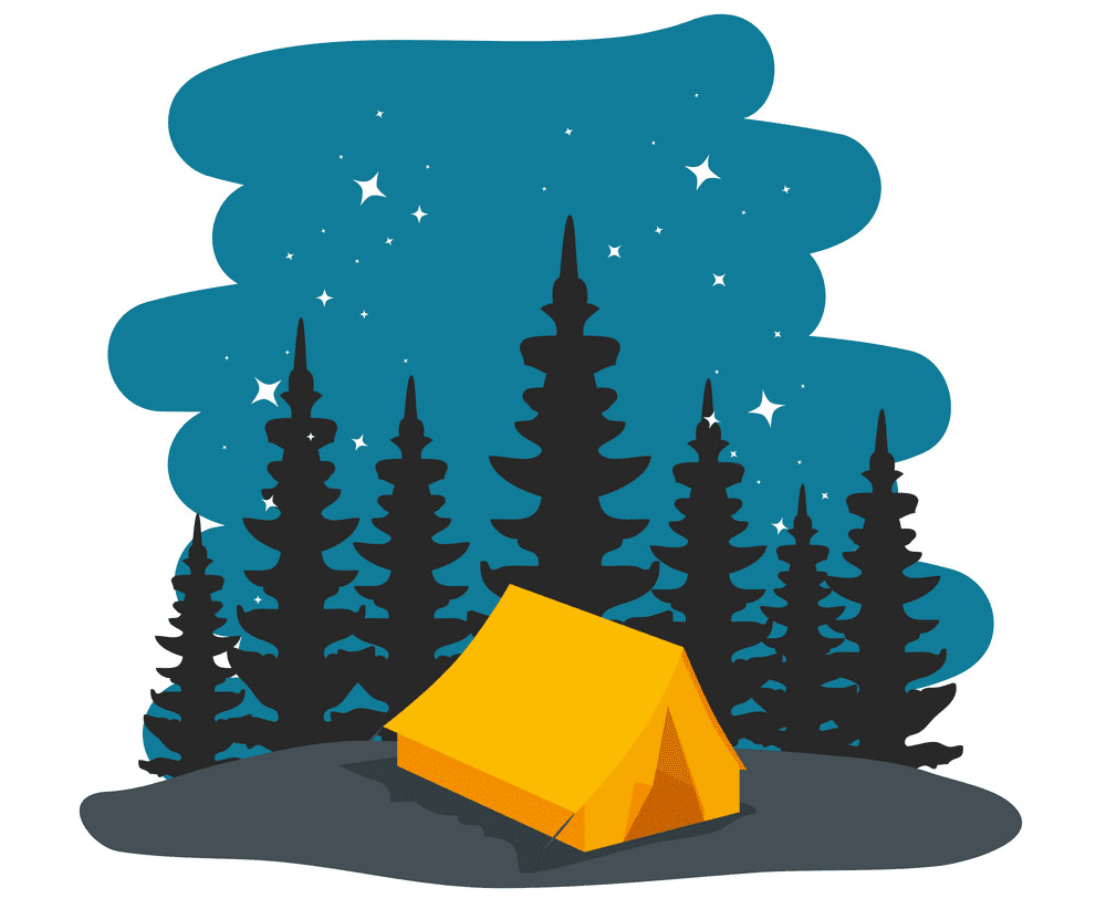 Camping Tent clipart free download