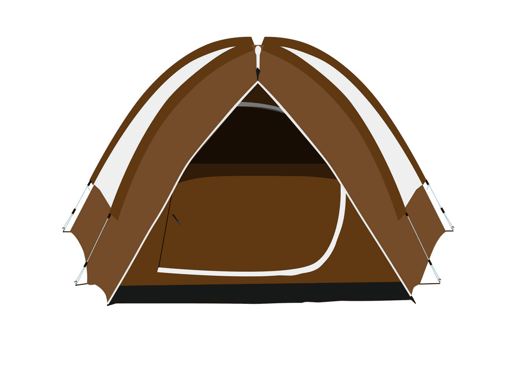 Camping Tent clipart free images