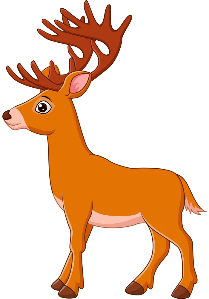 Cartoon Deer clipart