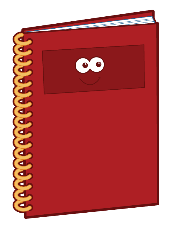 Cartoon Notebook clipart