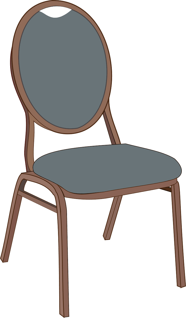 Chair clipart transparent background 5