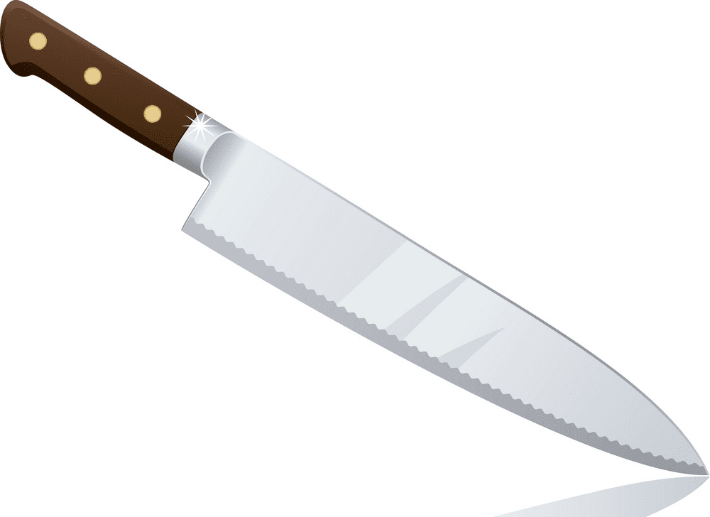 Chef Knife clipart