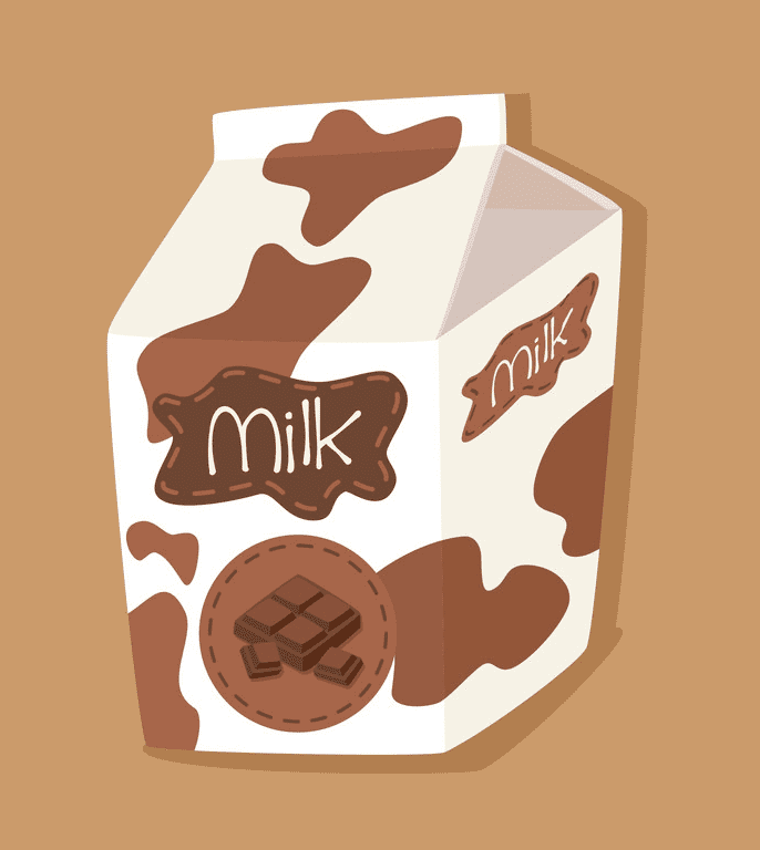 Chocolate Milk clipart for free