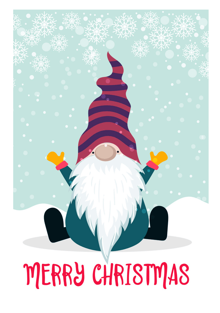 Christmas Gnome clipart free images