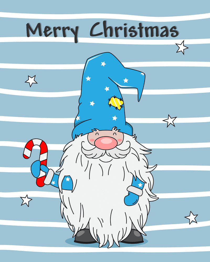 Christmas Gnome clipart image
