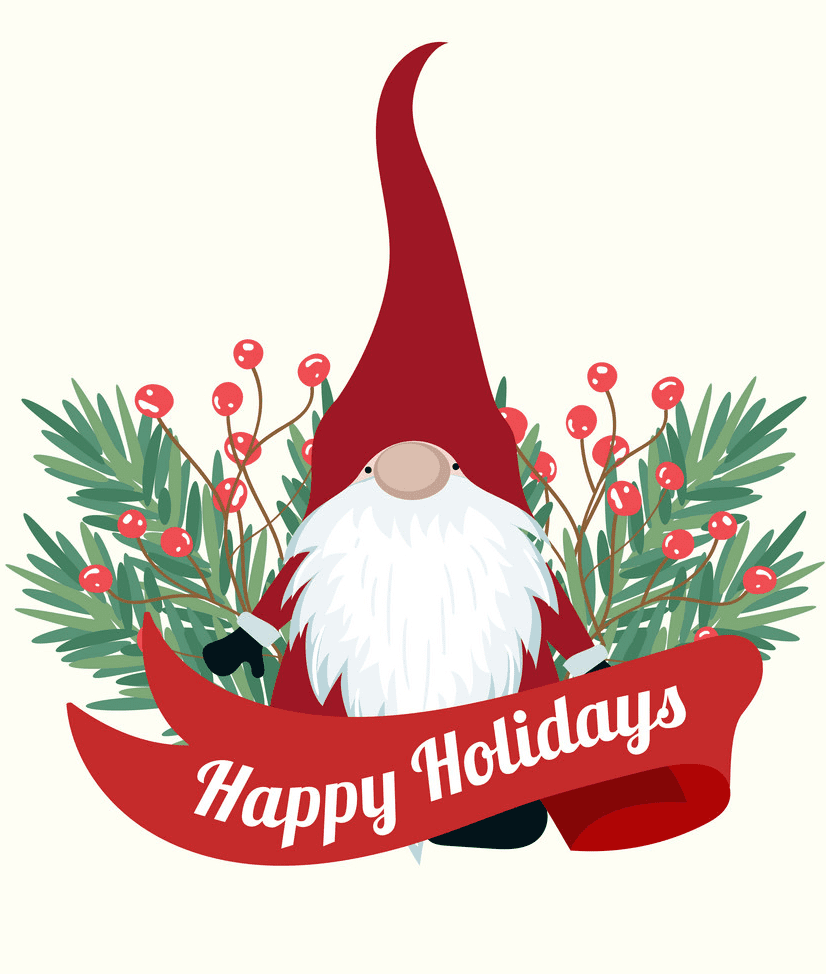 Christmas Gnome clipart png
