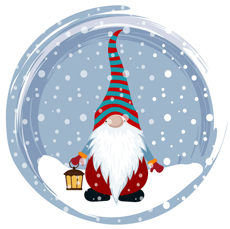 Christmas Gnome clipart