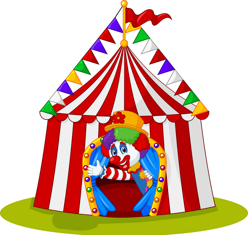 Circus Tent clipart 10