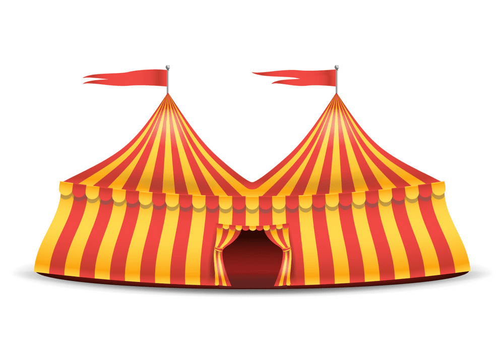 Circus Tent clipart 8