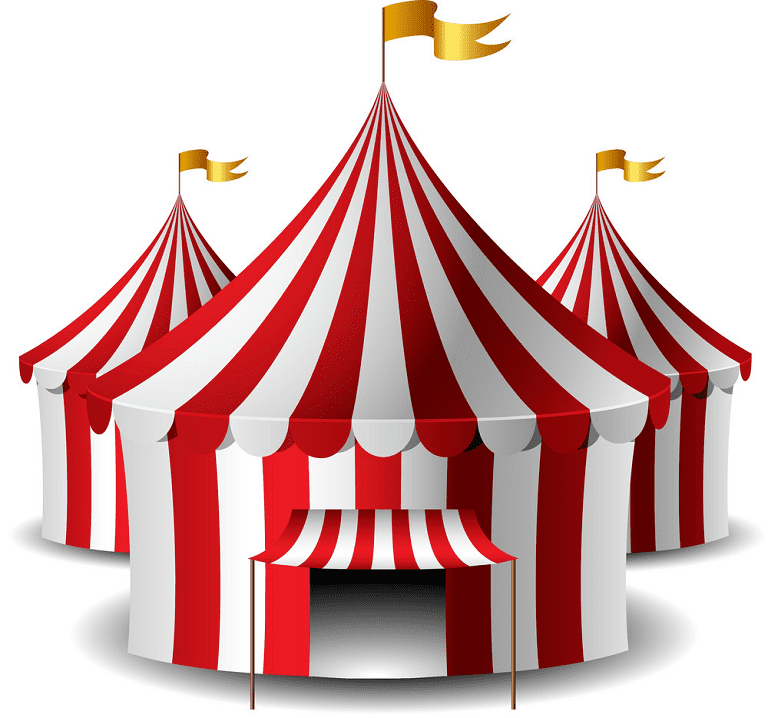 Circus Tent clipart 9