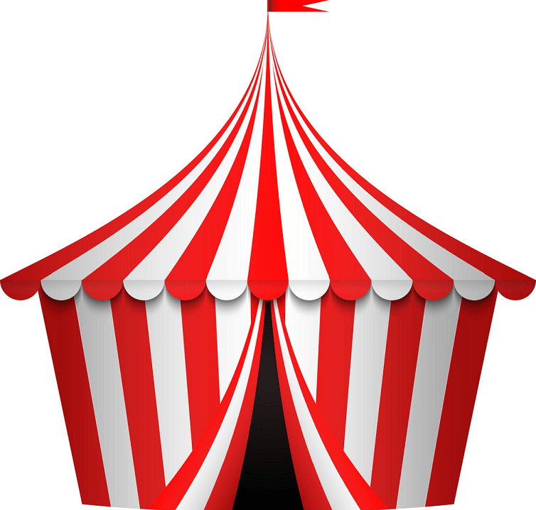Circus Tent clipart image