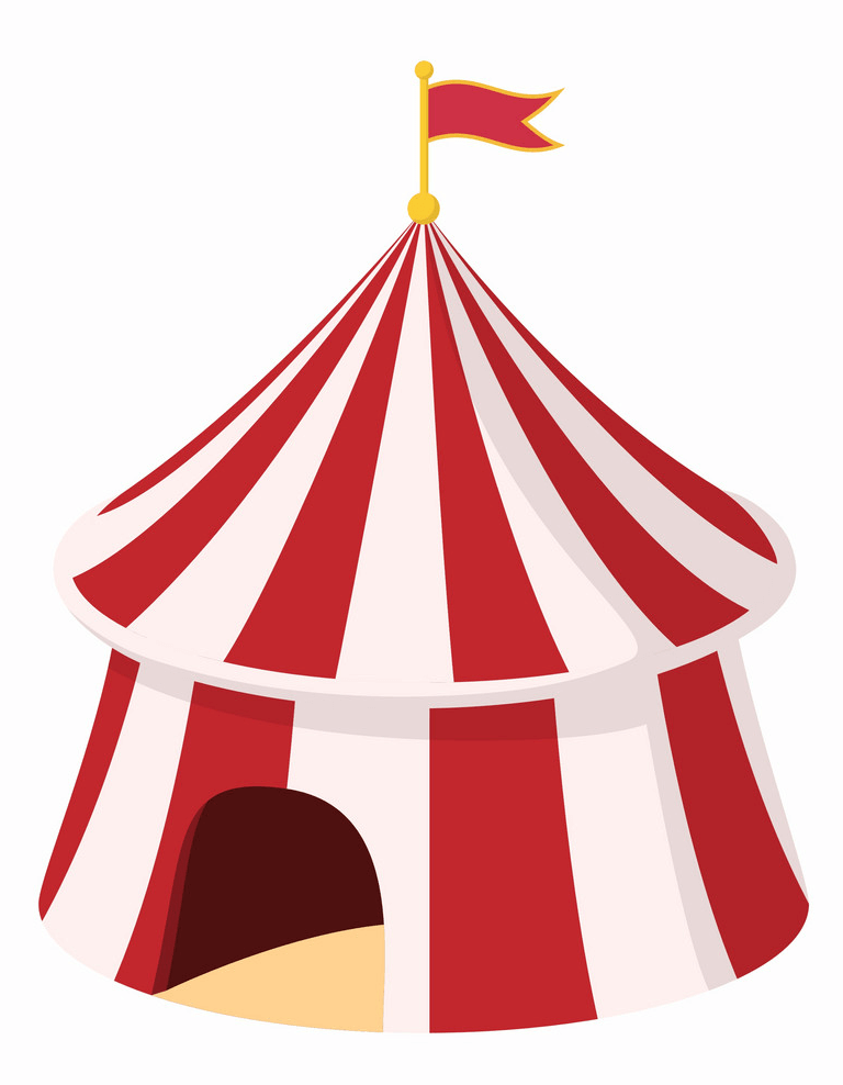 Circus Tent clipart images