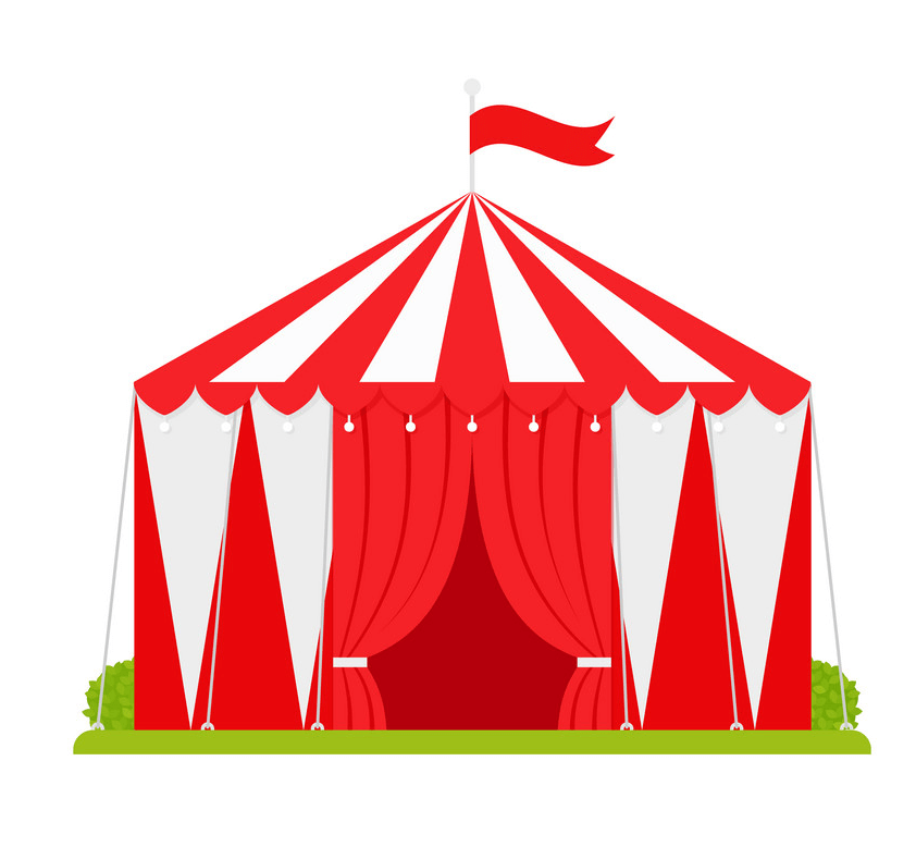 Circus Tent clipart png download