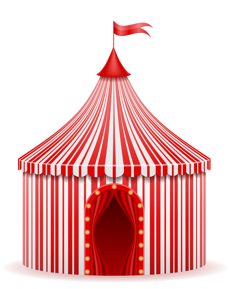 Circus Tent clipart png images