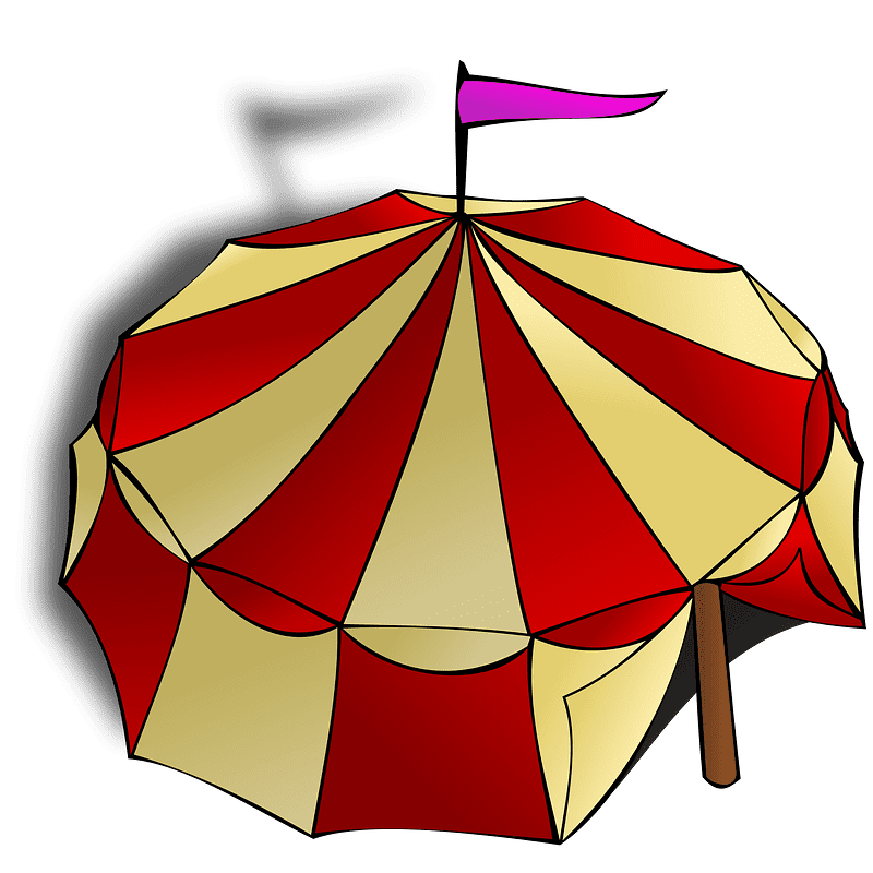 Circus Tent clipart transparent 1