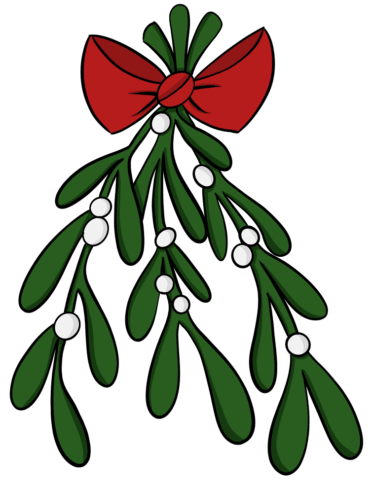 Clipart Mistletoe 7