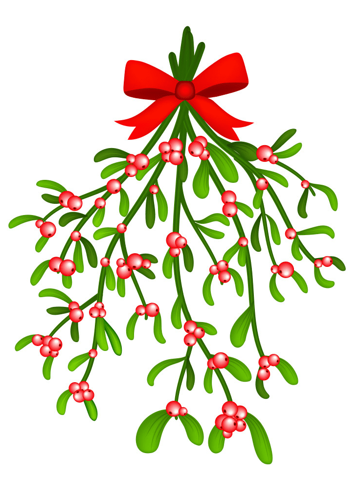 Clipart Mistletoe free