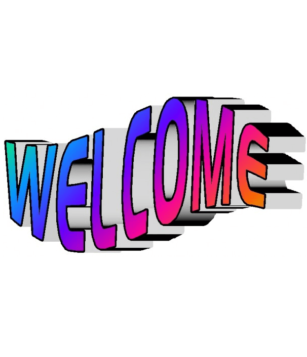 Clipart Welcome for free