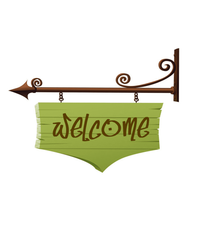 Clipart Welcome png free