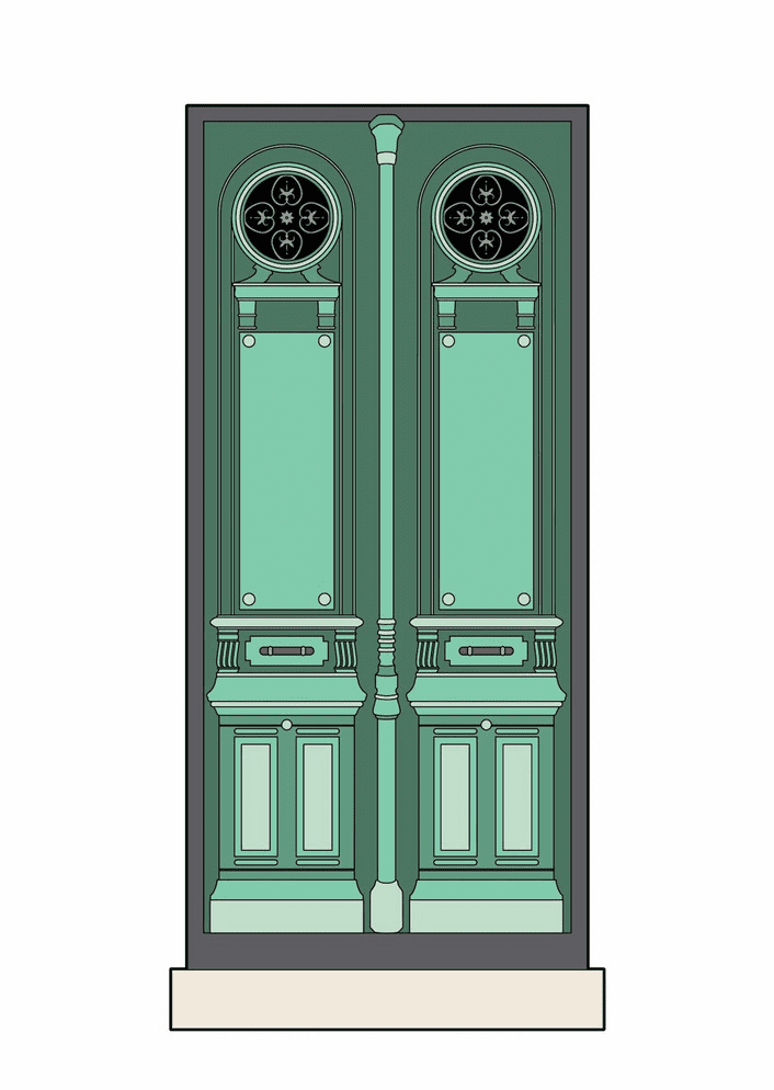 Close Door clipart for free