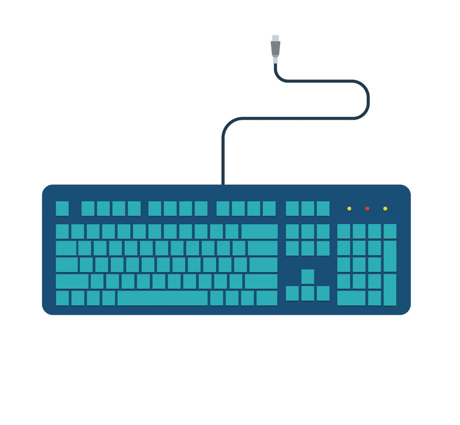 Computer Keyboard clipart free